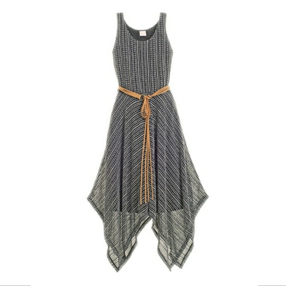 Chico's Dresses & Skirts - Chico's Crocheted Handkerchief-Hem Dress